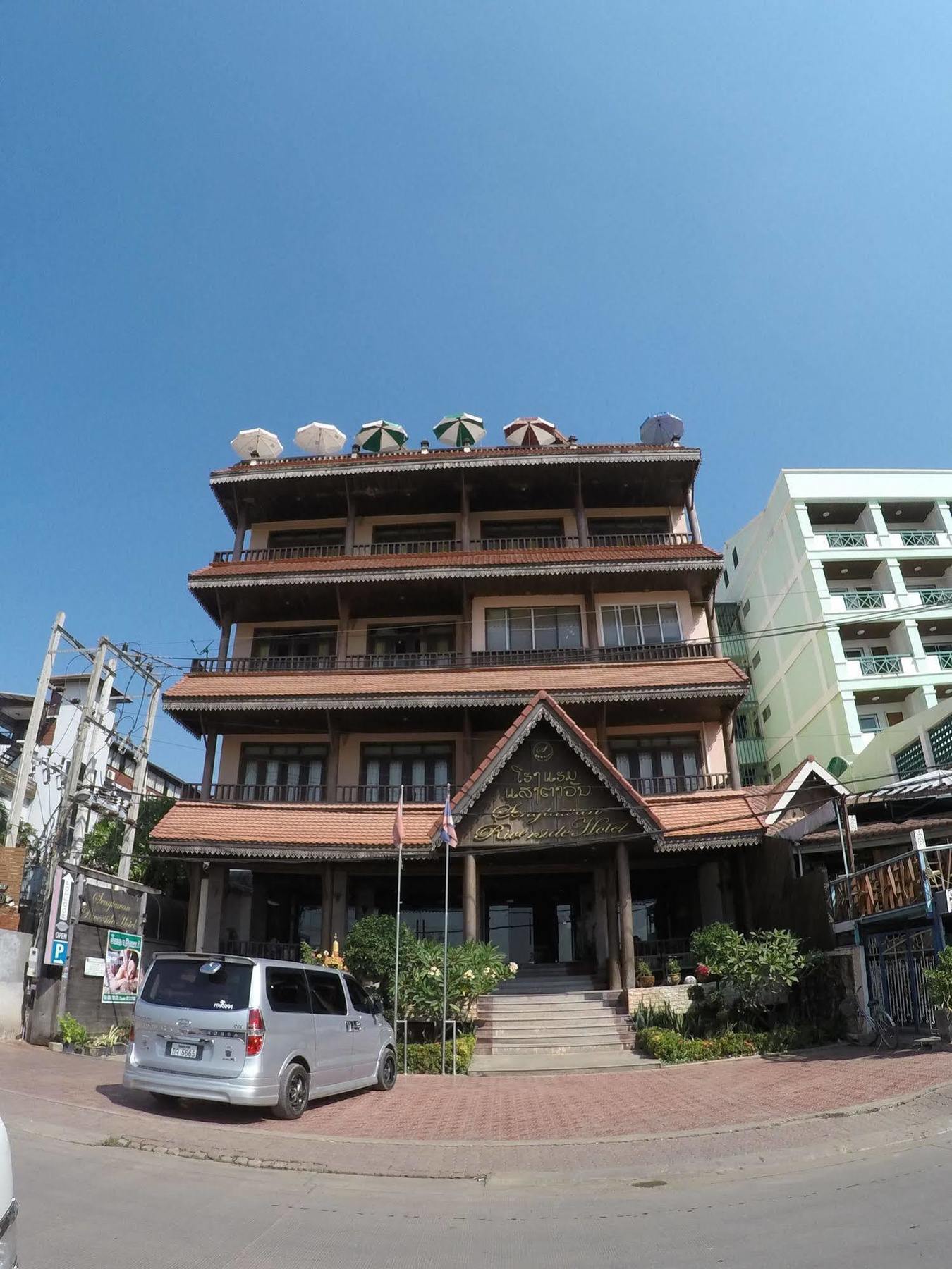 Sengtawan Riverside Hotel Vientiane Esterno foto